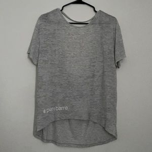 PURE BARRE SCOOP BACK TOP